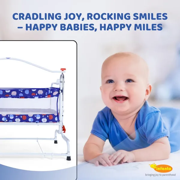 Blue_Metal_&_Mesh_Cradle_For_Kids