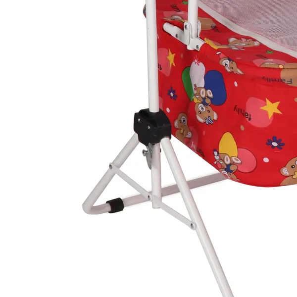 Red_Metal_&_Mesh_Cradle_For_Kids