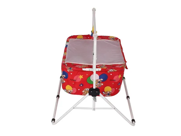 Red_Metal_&_Mesh_Cradle_For_Kids