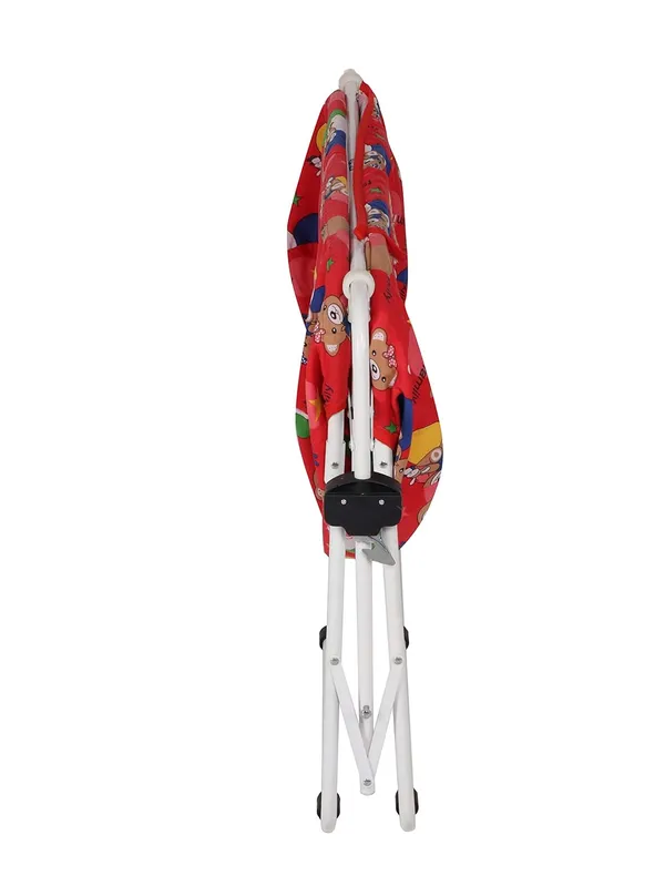 Red_Metal_&_Mesh_Cradle_For_Kids
