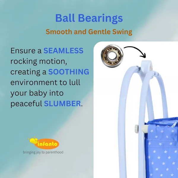 Blue_Metal_&_Fabric_Cradle_For_Kids