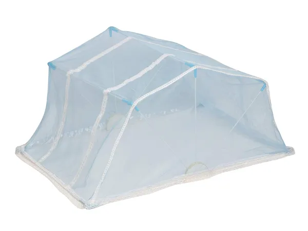 Blue_Mesh_&_Wire_Crib_Tent_For_Kids