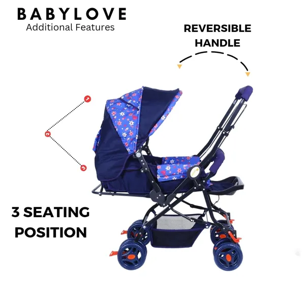 Blue_Metal,_Polyester_&_Polycotton_Stroller_For_Kids