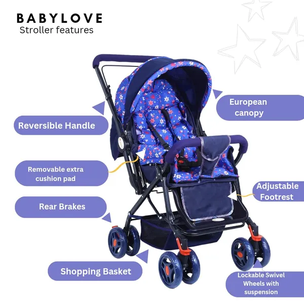 Blue_Metal,_Polyester_&_Polycotton_Stroller_For_Kids