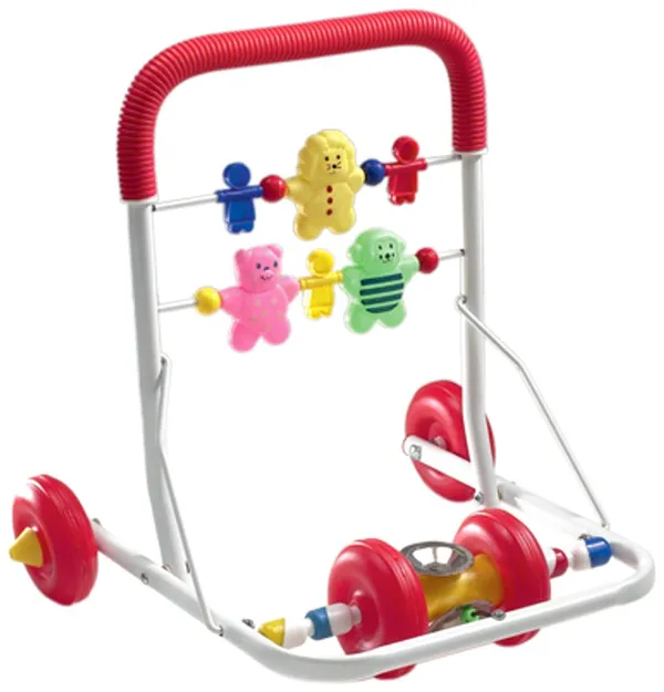 Red_Metal,_PVC_&_Plastic_Walker_For_Kids