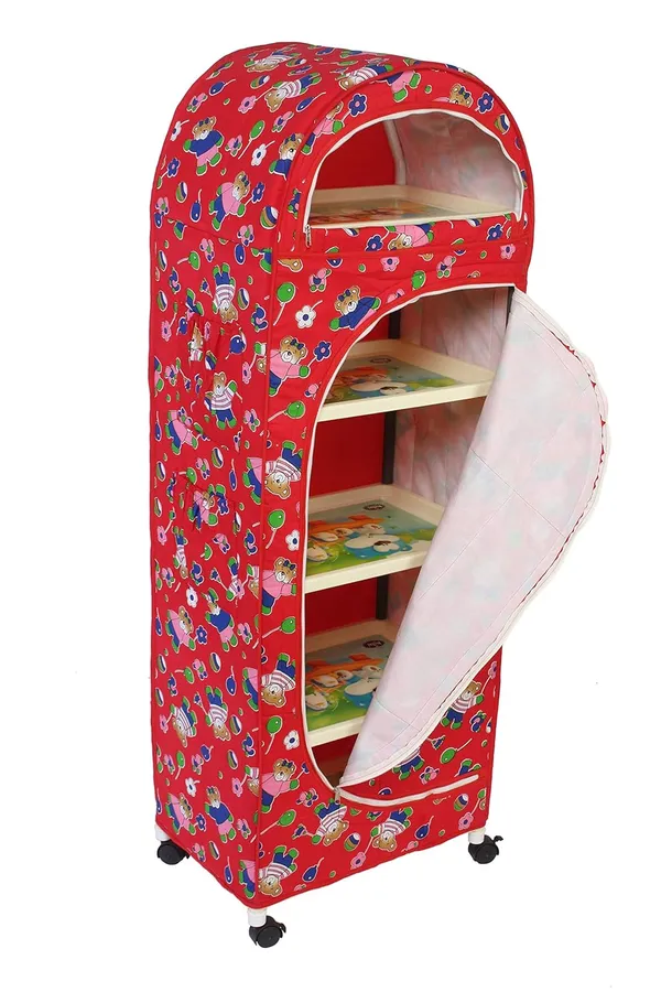 Red_Plastic_&_Fabric_Furniture_For_Kids