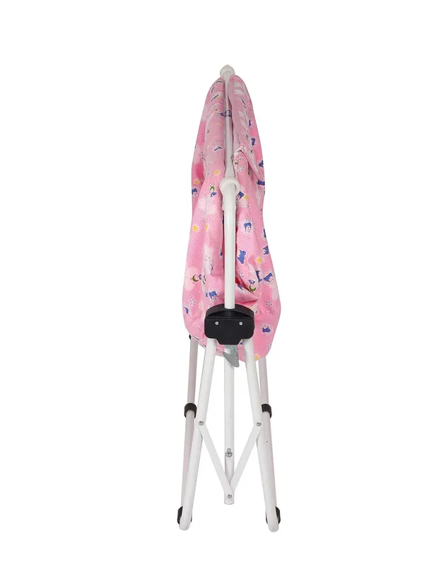 Pink_Metal_&_Fabric_Cradle_For_Kids