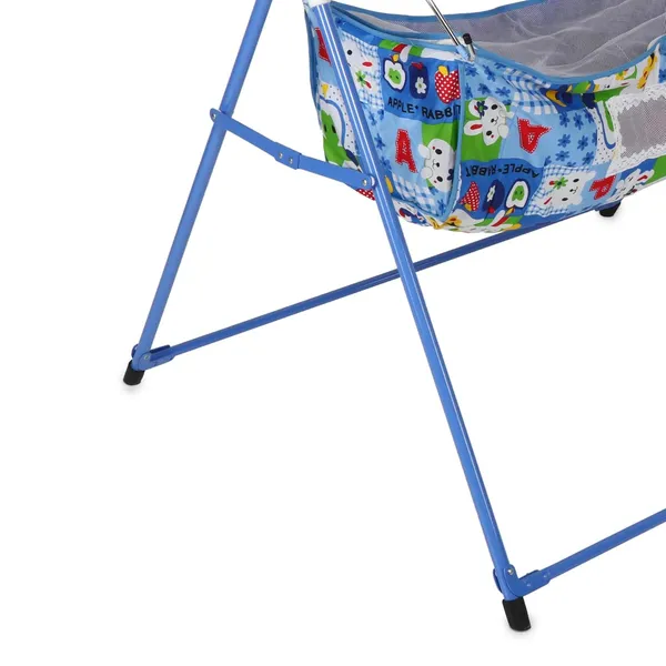 Blue_Metal_&_Mesh_Cradle_For_Kids