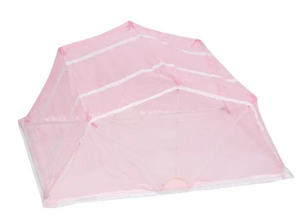 Pink_Mesh_Crib_Tent_For_Kids