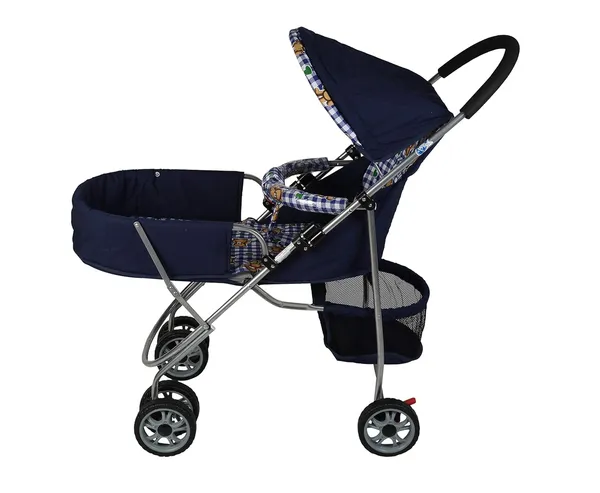 Multicolor_Metal_&_Polycotton_Stroller_For_Kids