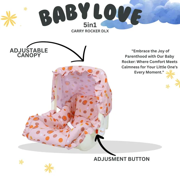 Orange_Plastic_&_Fabric_Sleeping_Carrier_For_Kids