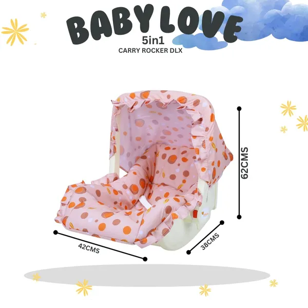 Orange_Plastic_&_Fabric_Sleeping_Carrier_For_Kids
