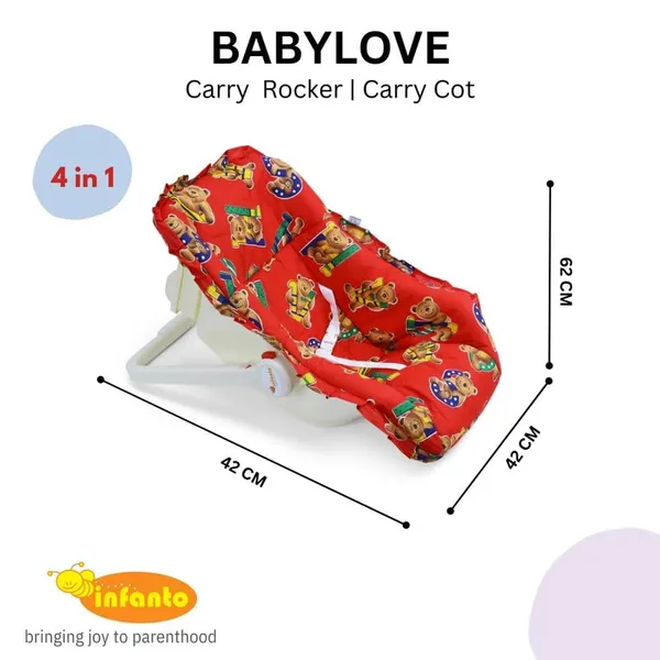 Red_Metal_&_Fabric_Sleeping_Carrier_For_Kids
