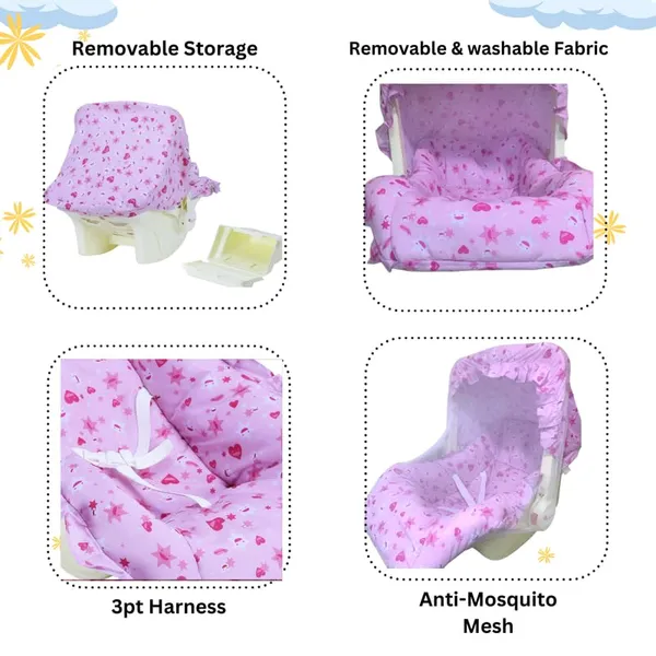 Pink_Plastic,_Metal_&_Fabric_Sleeping_Carrier_For_Kids