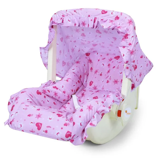 Pink_Plastic,_Metal_&_Fabric_Sleeping_Carrier_For_Kids