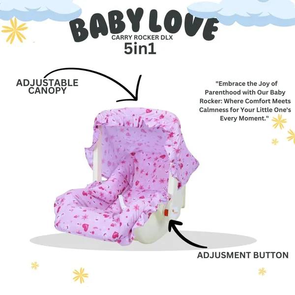 Pink_Plastic,_Metal_&_Fabric_Sleeping_Carrier_For_Kids