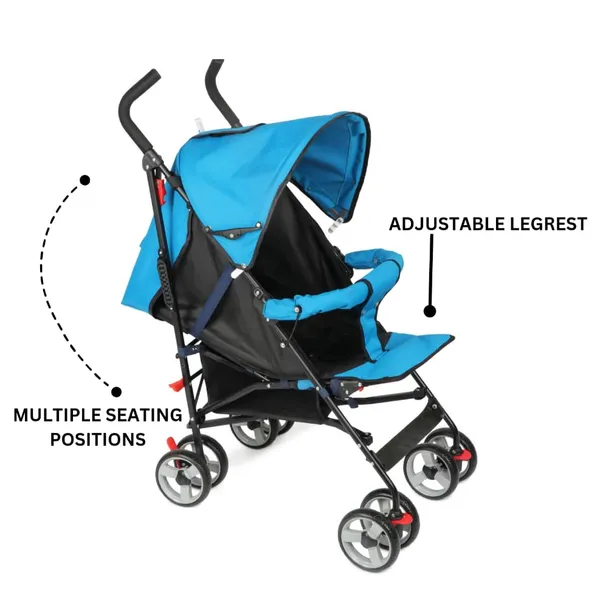 Blue_Metal_&_Polyester_Stroller_For_Kids