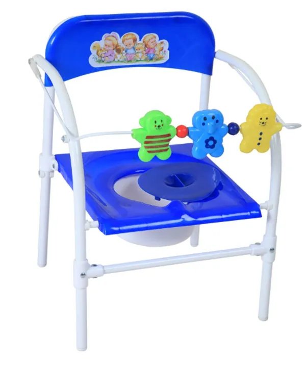 Blue_Plastic_&_Metal_Potty_Chair_For_Kids