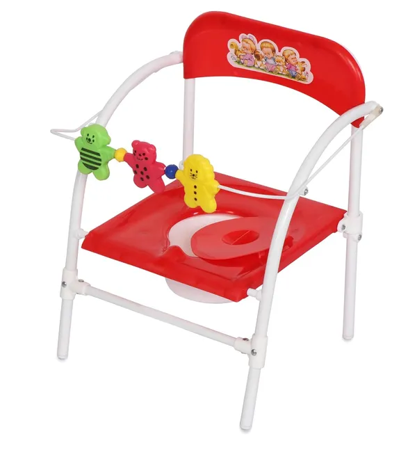 Red_Plastic_&_Metal_Potty_Chair_For_Kids