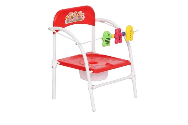 Red_Plastic_&_Metal_Potty_Chair_For_Kids