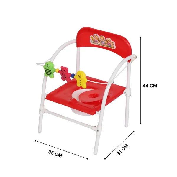 Red_Plastic_&_Metal_Potty_Chair_For_Kids