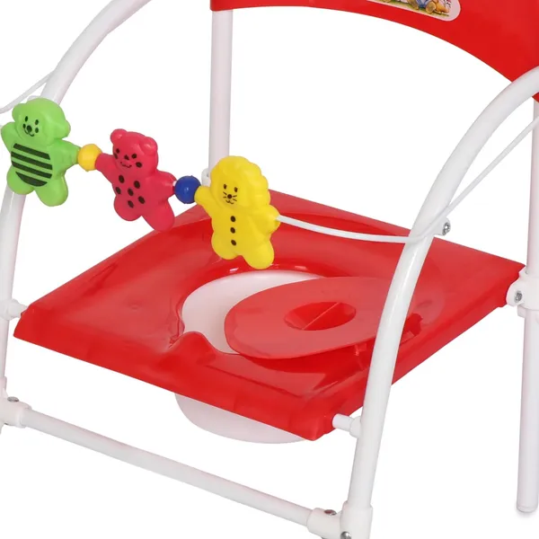 Red_Plastic_&_Metal_Potty_Chair_For_Kids