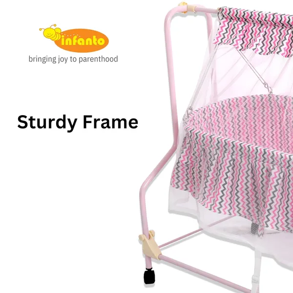 Pink_Plastic_&_Fabric_Cradle_For_Kids