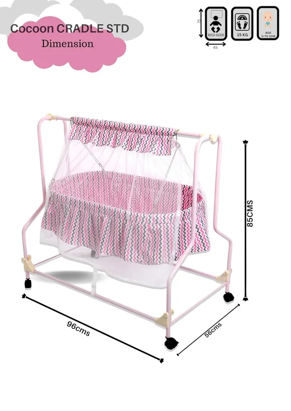 Pink_Plastic_&_Fabric_Cradle_For_Kids