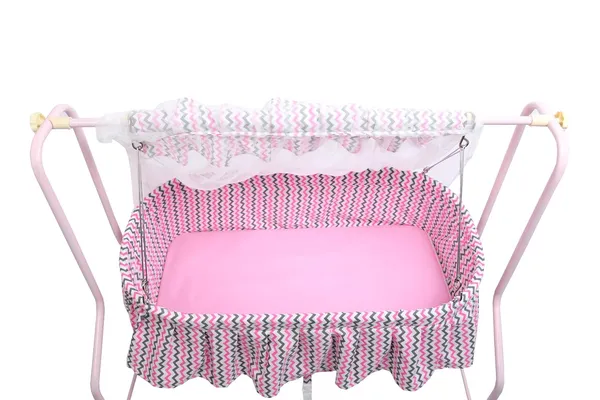 Pink_Plastic_&_Fabric_Cradle_For_Kids