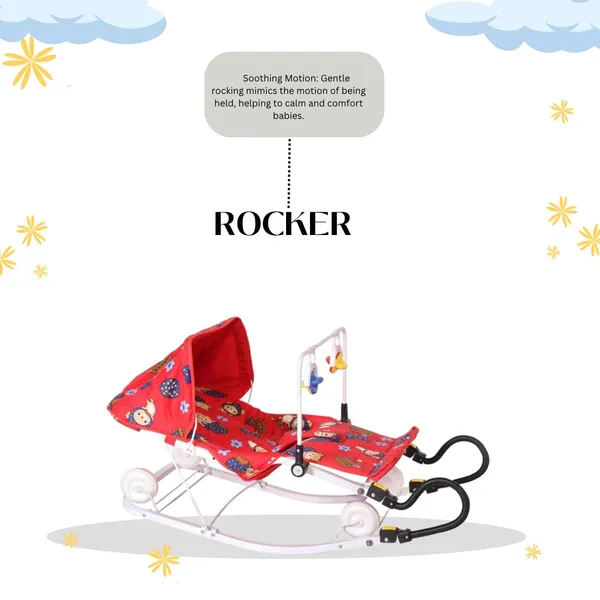 Red_Plastic_&_Fabric_Bouncer_For_Kids