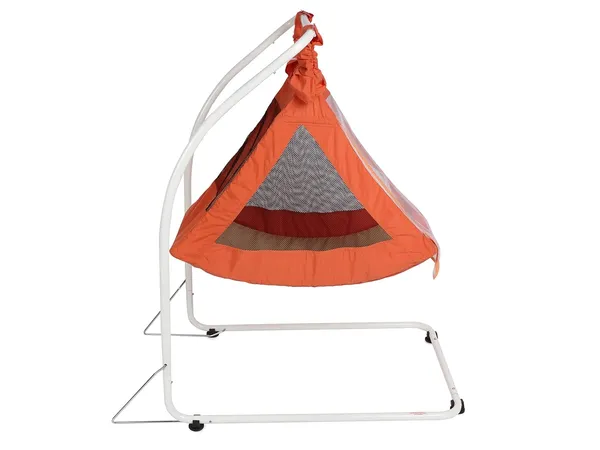 Orange_Metal_&_Fabric_Cradle_For_Kids