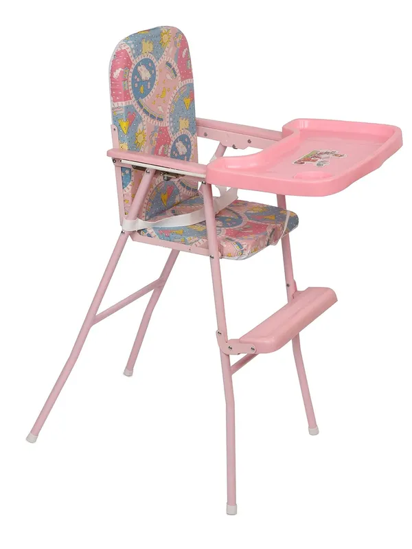 Pink_Foam_High_Chair_For_Kids
