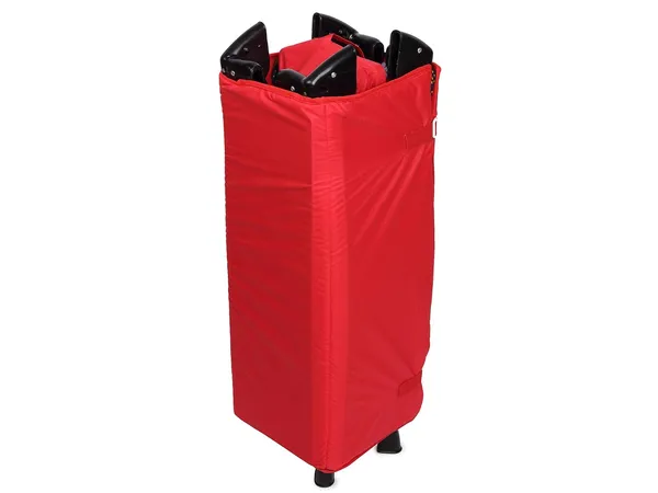 Maroon_Metal_&_Polycotton_Cot_For_Kids