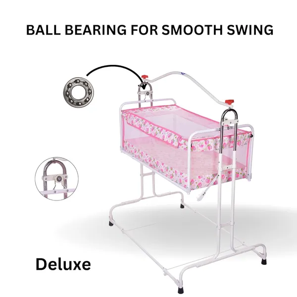 Pink_Steel_&_Mesh_Cradle_For_Kids