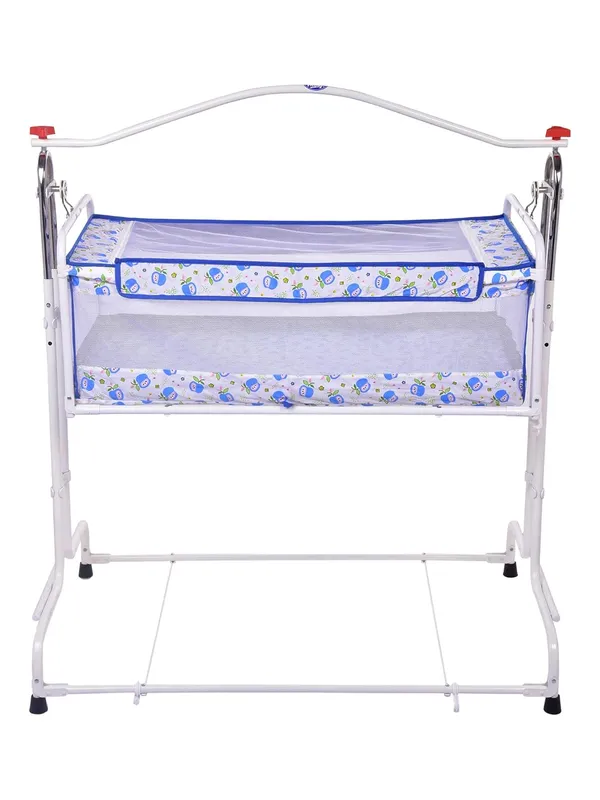 Blue_Steel_&_Mesh_Cradle_For_Kids
