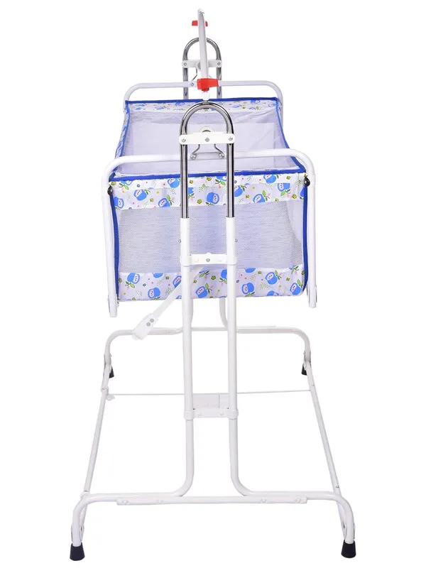 Blue_Steel_&_Mesh_Cradle_For_Kids