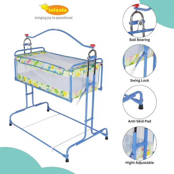 Green_Steel_&_Mesh_Cradle_For_Kids