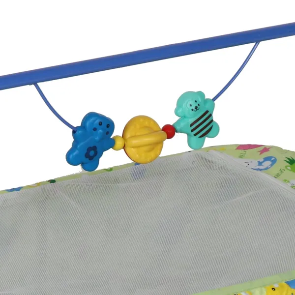 Green_Plastic_&_Steel_Cradle_For_Kids