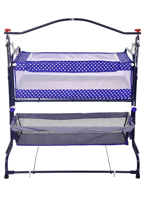 Multicolor_Metal_&_Fabric_Cradle_For_Kids