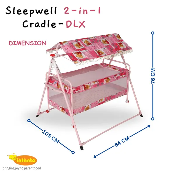 Pink_Metal_&_Fabric_Baby_Swing_For_Kids