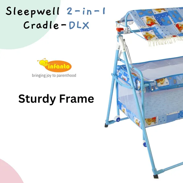 Blue_Metal_&_Mesh_Baby_Swing_For_Kids