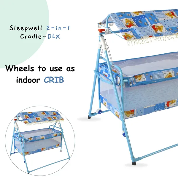 Blue_Metal_&_Mesh_Baby_Swing_For_Kids