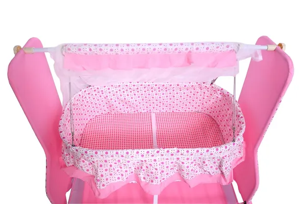 Pink_Mesh_Baby_Swing_For_Kids