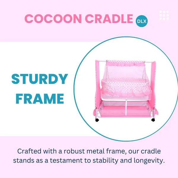 Pink_Mesh_Baby_Swing_For_Kids
