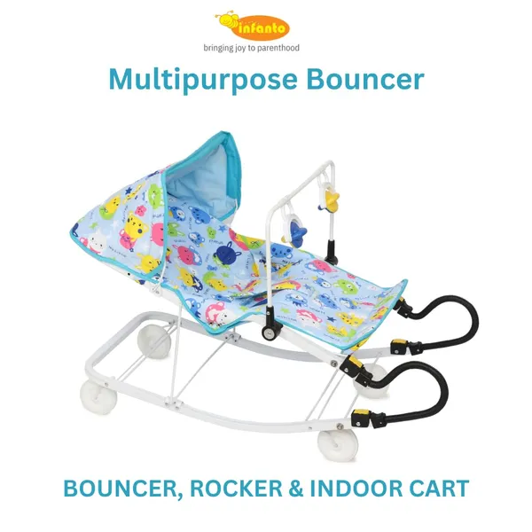 Blue_Metal_&_Mesh_Bouncer_For_Kids