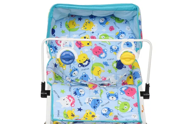 Blue_Metal_&_Mesh_Bouncer_For_Kids