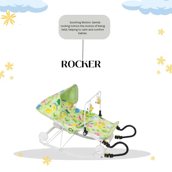 Green_Metal_&_Mesh_Bouncer_For_Kids