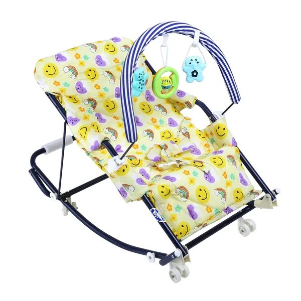 Yellow_Metal_&_Cotton_Swing_Rocker_For_Kids