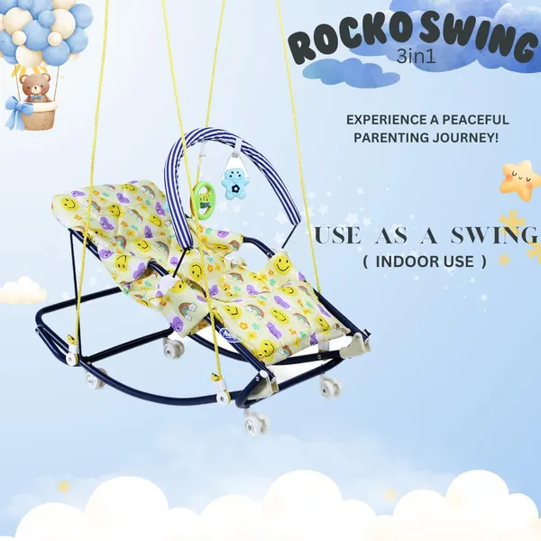 Yellow_Metal_&_Cotton_Swing_Rocker_For_Kids