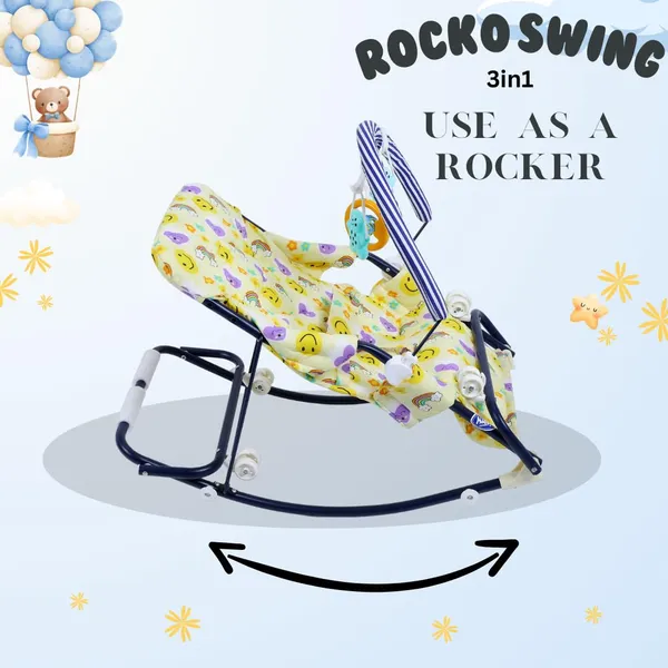 Yellow_Metal_&_Cotton_Swing_Rocker_For_Kids